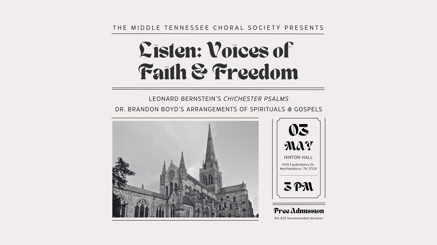 Listen: Voices of Freedom